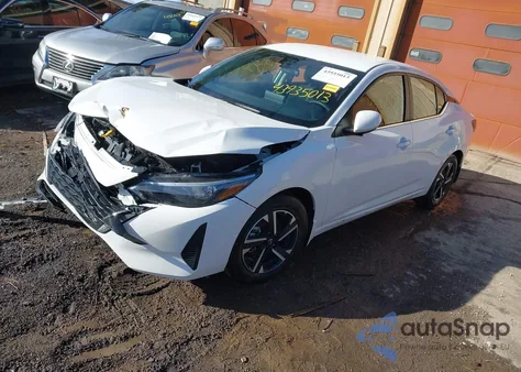 2025 Nissan Sentra Sv from USA, damaged, VIN 3N1AB8CV1SY400021